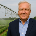 Aldo Vendramin mostra como a irrigação inteligente promove produtividade com responsabilidade ambiental.