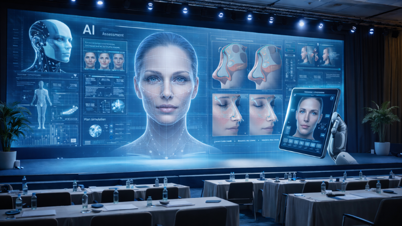 Educação do paciente com IA na cirurgia plástica, sem hype, segundo Milton Seigi Hayashi.